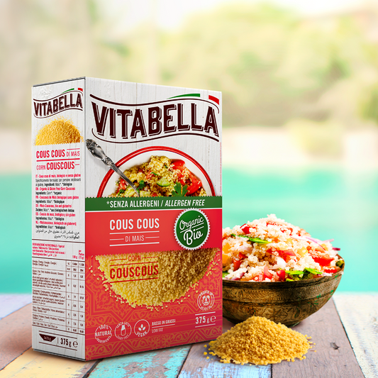 Vitabella cous cous di mais senza glutine 375g Nicoli - Vitabella Food
