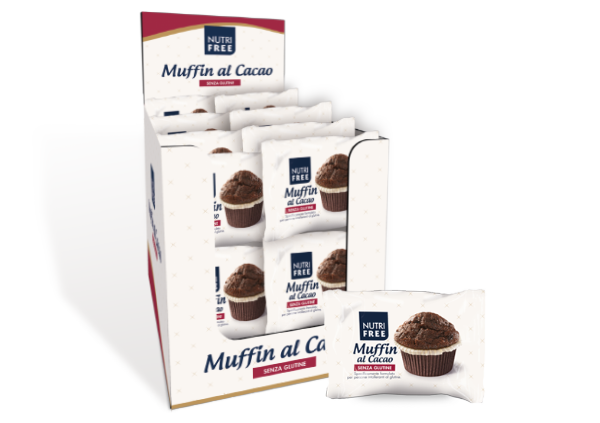 NT Food - Muffin al cacao, senza glutine - 45gr (Copia) NT FOOD