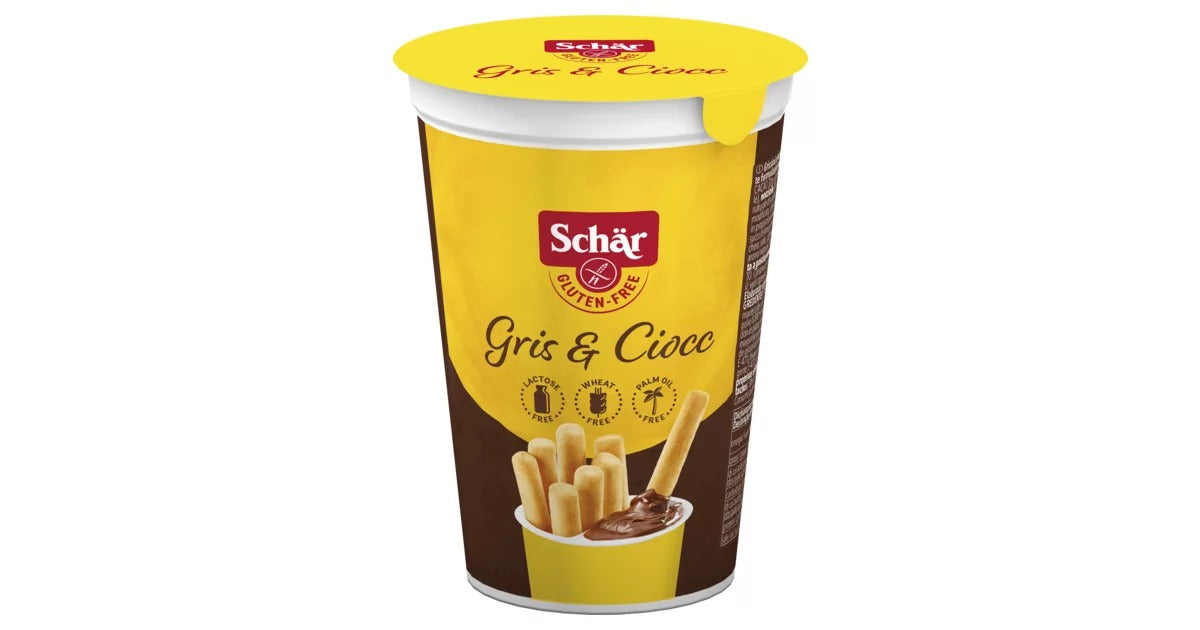 Schär - Griss & Ciocc - grissini senza glutine con crema al cacao - 52gr Dr Schar