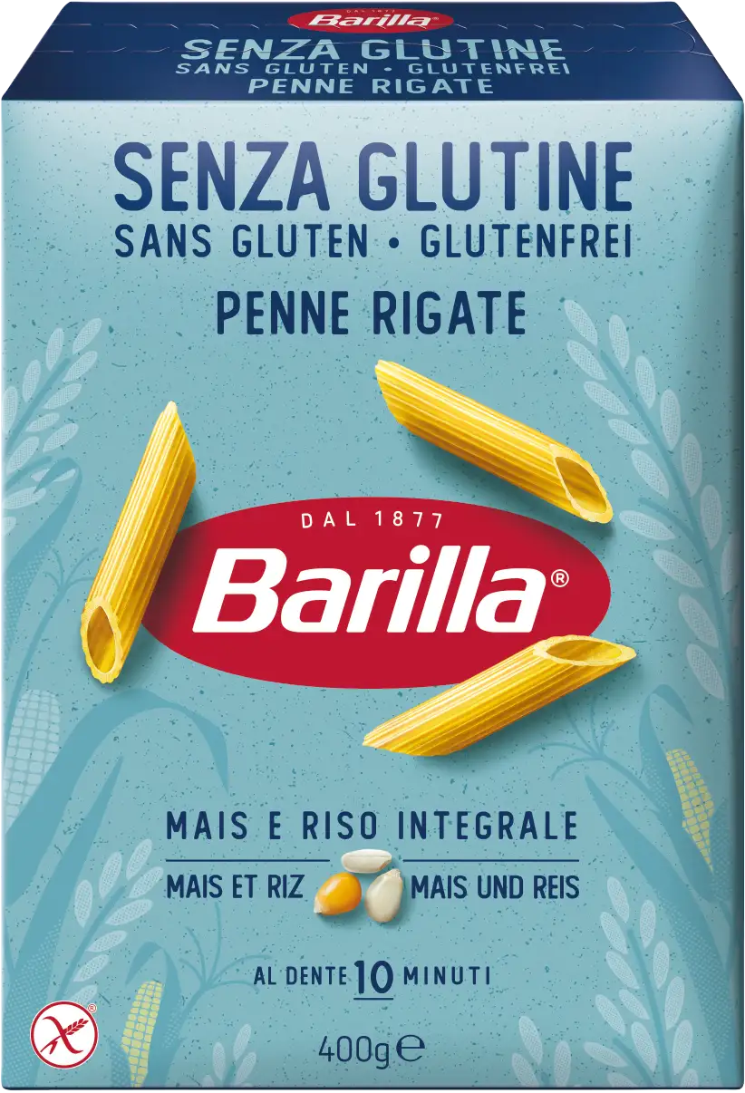 Barilla - Penne rigate senza glutine - 400gr Barilla