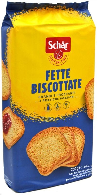 Schär - Fette Biscottate senza Glutine - 260g Bottega senza Glutine