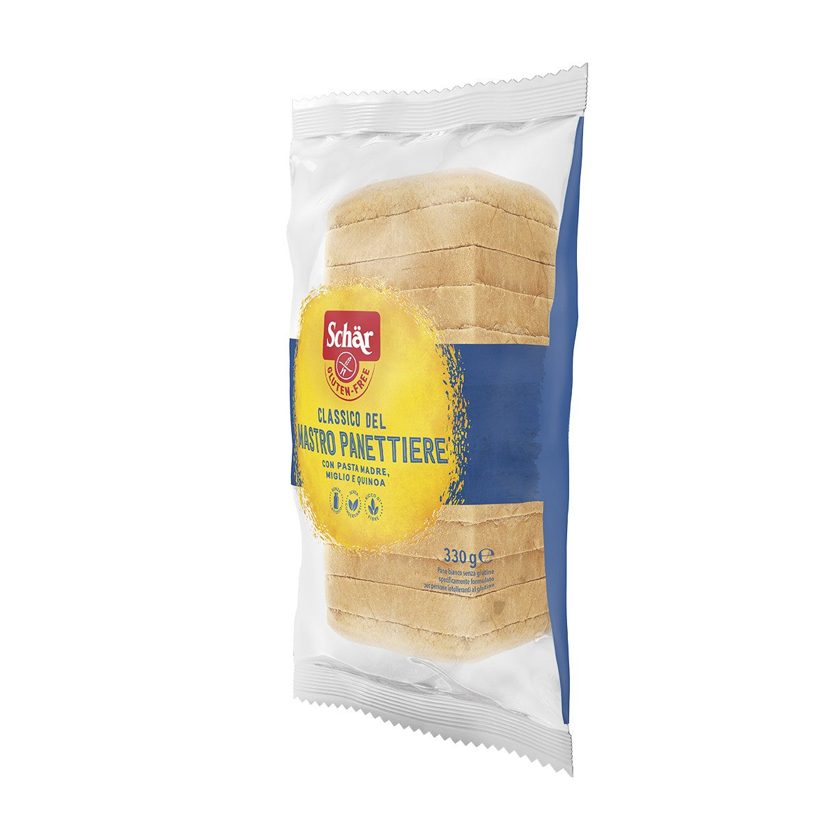 Schar - Classico Mastro Panettiere con pasta madre e quinoa - 330gr Bottega senza Glutine