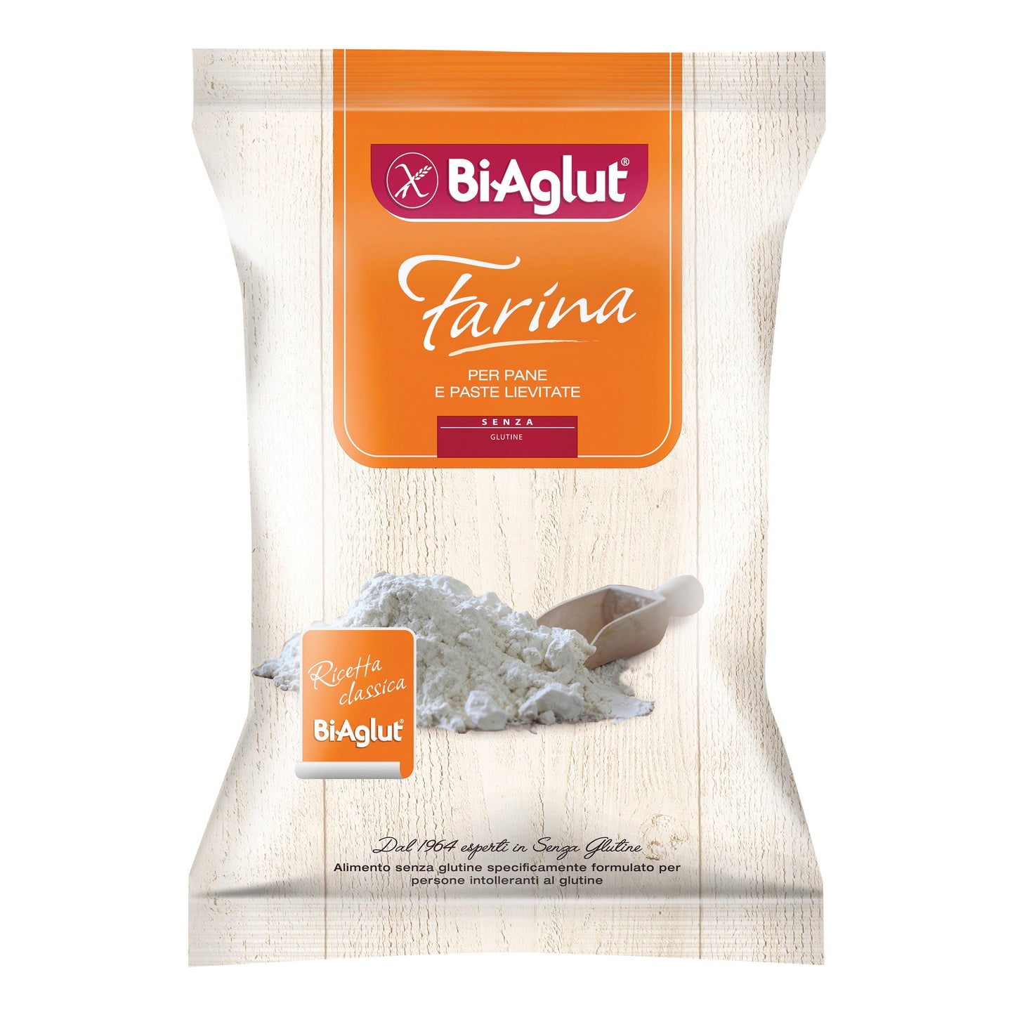BiAglut - Farina multiuso per pane e paste lievitate senza glutine - 500gr Heinz - BiAglut