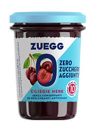 Zuegg - MARMELLATA CILIEGIE NERE ZERO ZUCCHERO GR 220 - 220gr Zuegg