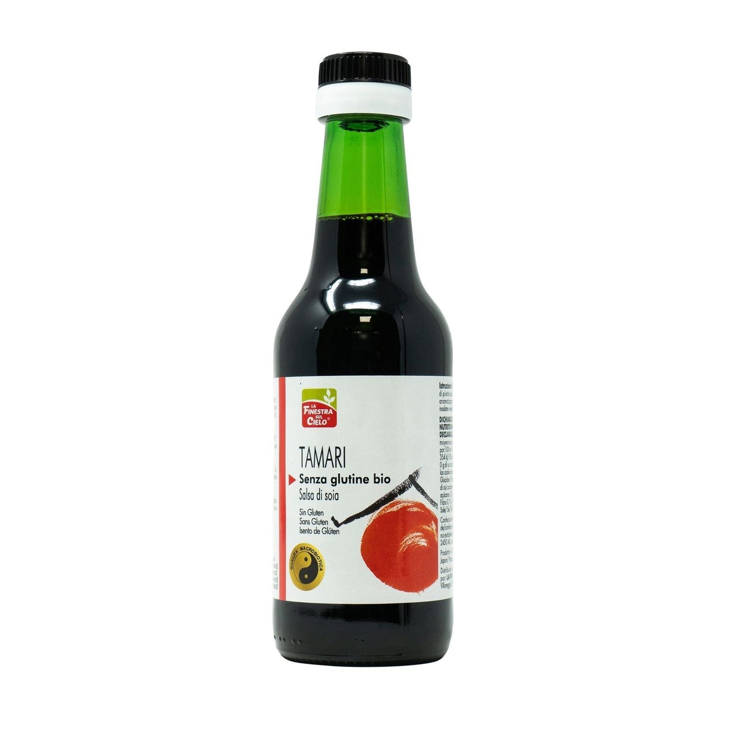 Tamari - Salsa di soia, senza glutine bio- 250ml La Finestra sul Cielo