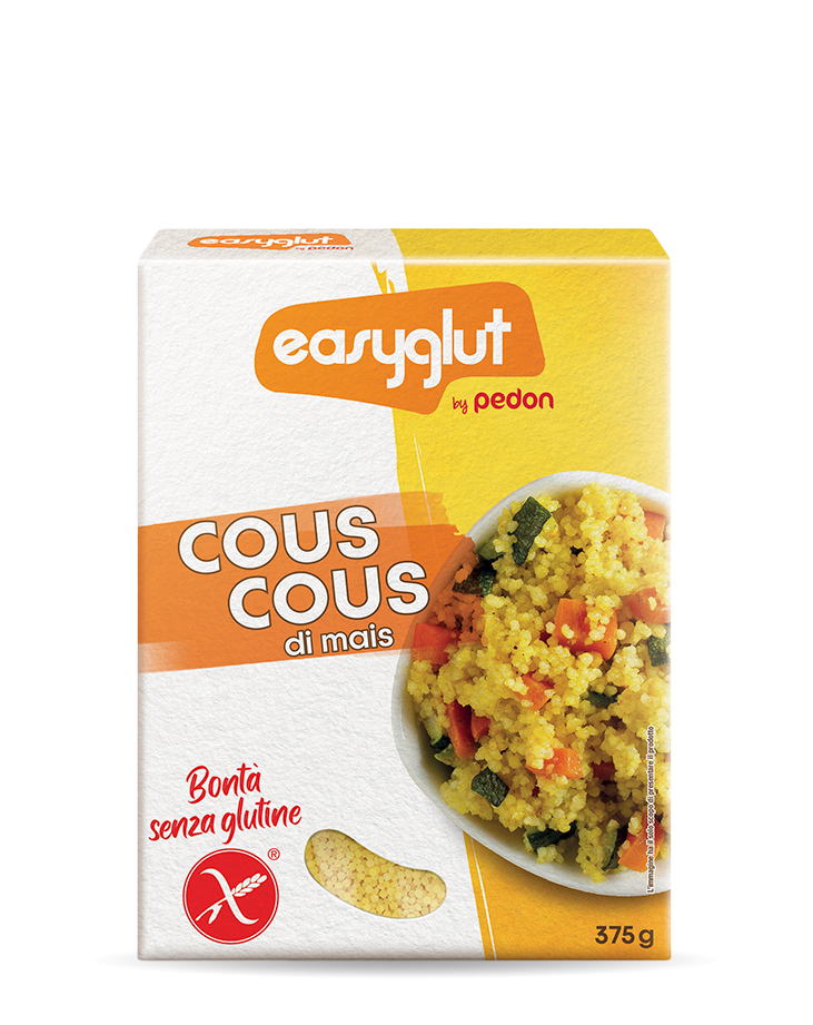 Pedon - Couscous di mais - 375gr Pedon - Easyglut