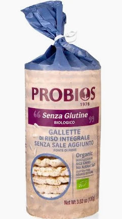 Probios - Galettes de riz complet bio sans sel - 100gr