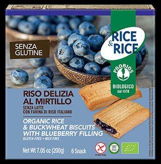 Probios - Riso delizia al mirtillo e grano saraceno bio senza glutine - 200gr Bottega senza Glutine