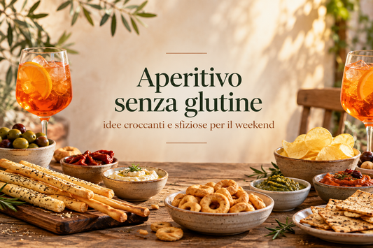 Aperitivo senza glutine: idee, snack e abbinamenti per tutti