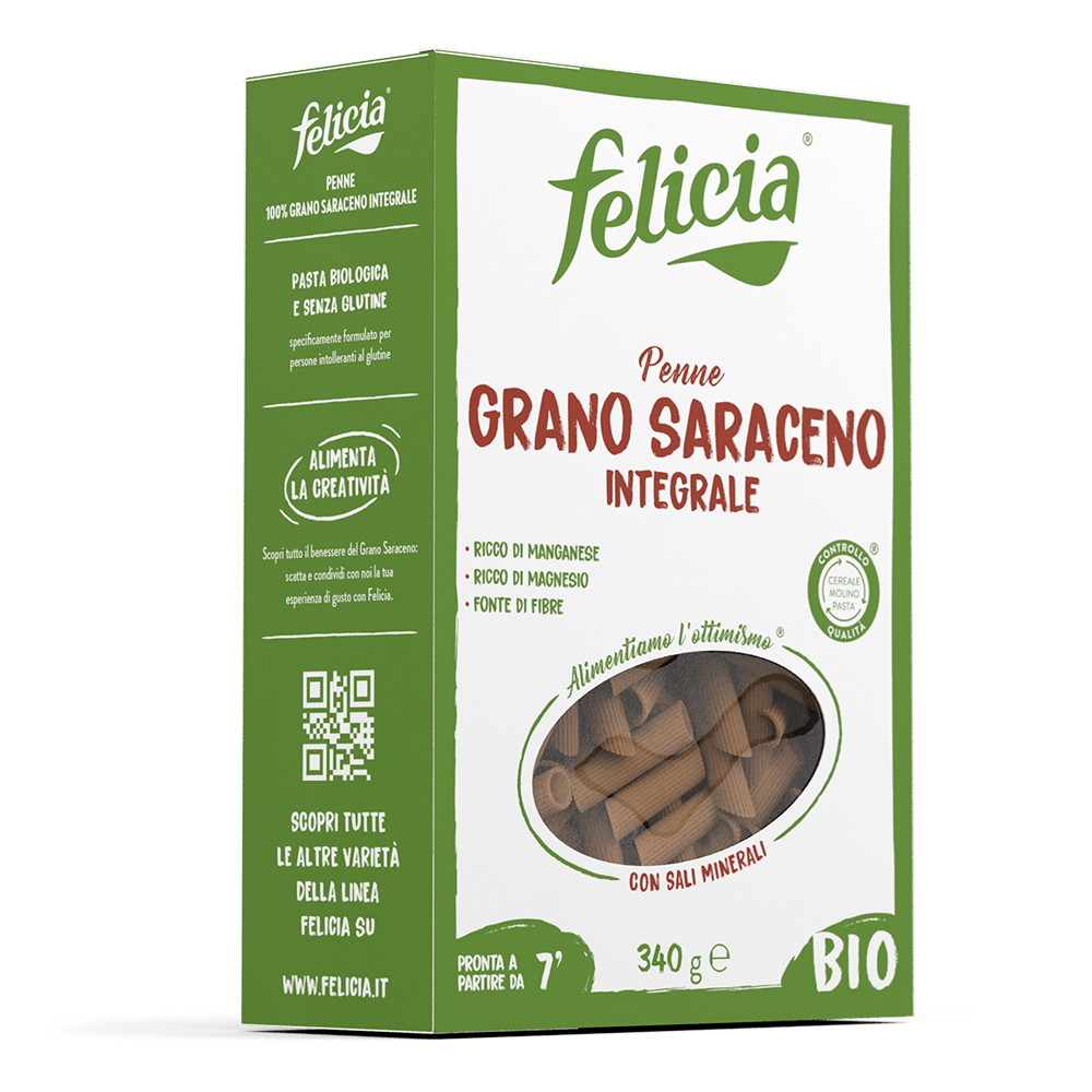 Penne al Grano Saraceno Felicia con Verdure