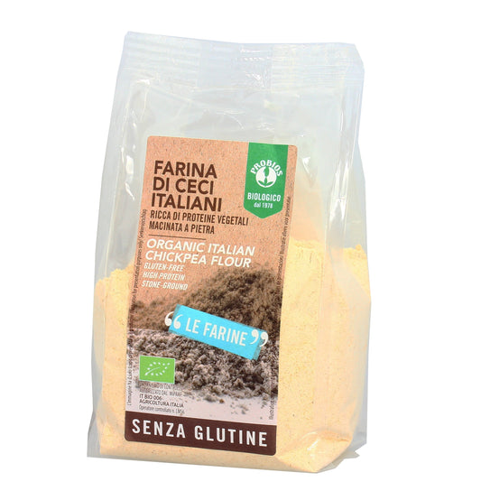 BMS - Farina di ceci italiani bio senza glutine - 375gr Bottega senza Glutine