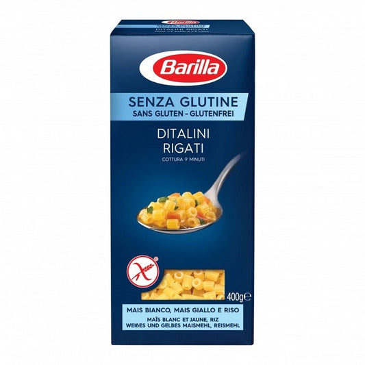 Barilla - Ditalini Rigati senza glutine - 400gr Bottega senza Glutine