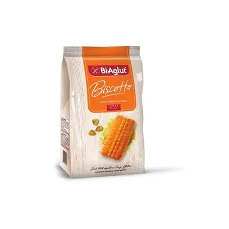 BiAglut - Biscotto con farina di mais senza glutine, 180g Bottega senza Glutine
