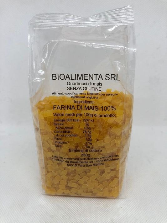 Bioalimenta - Pasta Quadrucci - 250gr Bottega senza Glutine