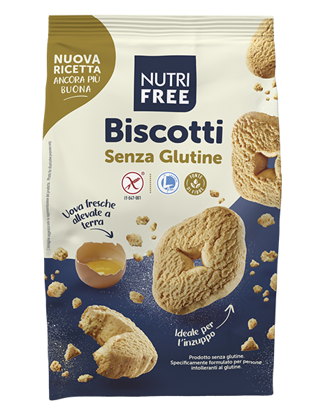 Nutrifree - Biscotti senza glutine - 300gr NT FOOD
