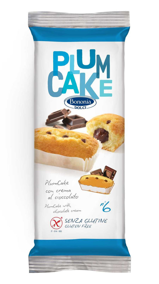 Bononia Dolci - Plumcake con crema di cioccolato senza glutine - 6x45gr SCAD. 13/04/24 Bottega senza Glutine