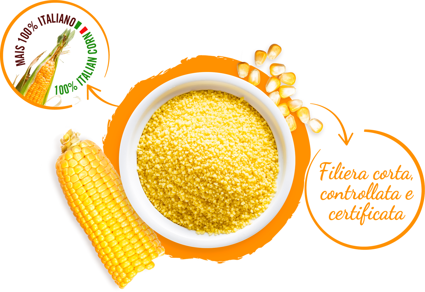 Vitabella cous cous di mais senza glutine 375g Nicoli - Vitabella Food