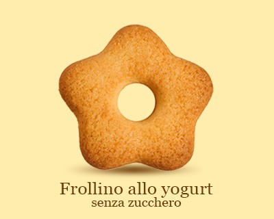 Dolci Amori del Gran Sasso - Frollini allo yogurt senza glutine, senza zucchero - 200gr Bottega senza Glutine