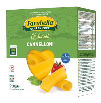 Farabella - Cannelloni senza glutine - 250 gr Bottega senza Glutine
