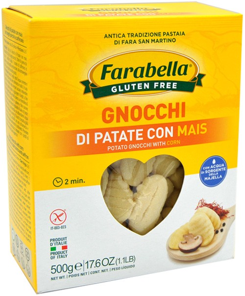 Farabella - Gnocchi di patate con mais - 500gr Bottega senza Glutine