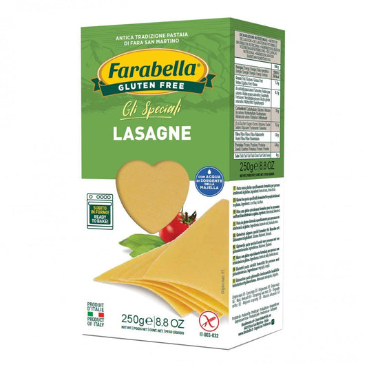 Farabella - Lasagne, gli speciali senza glutine 250gr Bottega senza Glutine