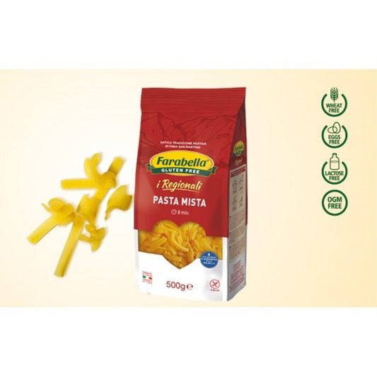 Farabella - Pasta Mista - Confezione da 500 g Bottega senza Glutine