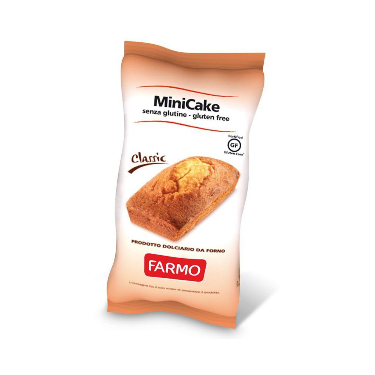 Farmo - MiniCake, tortina senza glutine 50gr Bottega senza Glutine