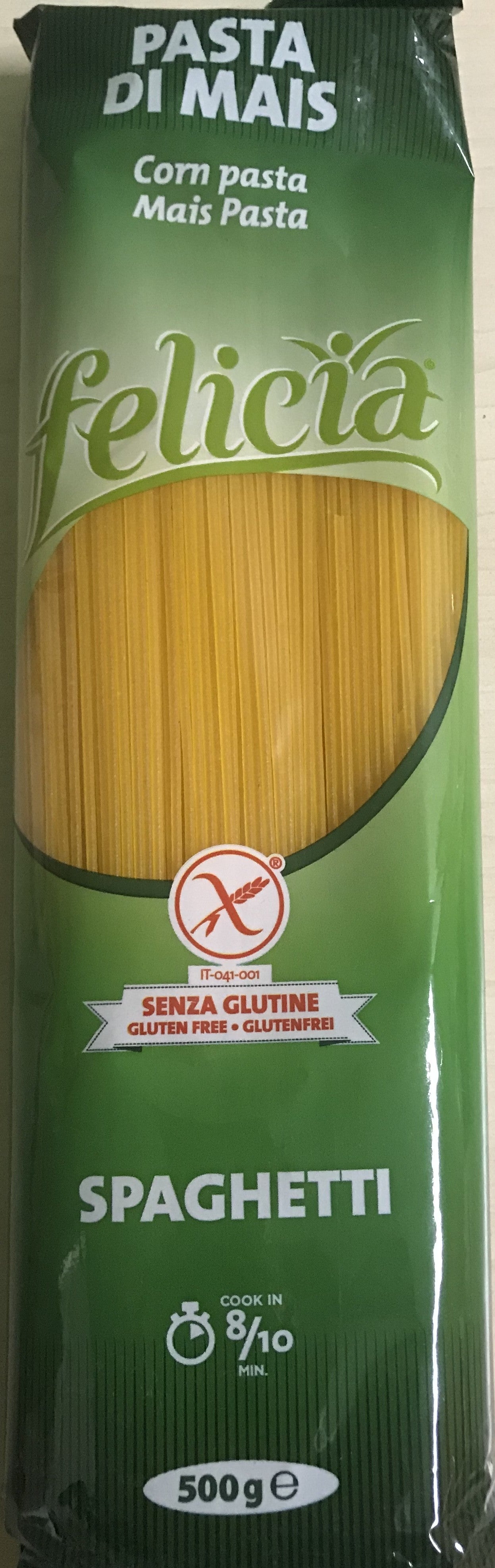Felicia - Spaghetti di mais senza glutine - 500gr Bottega senza Glutine