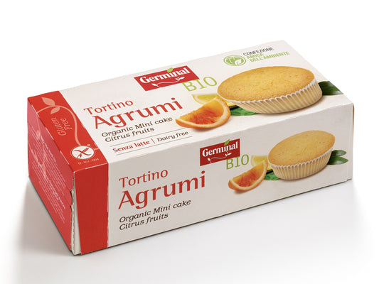 Germinal - Tortino agli agrumi senza glutine, 180g Bottega senza Glutine