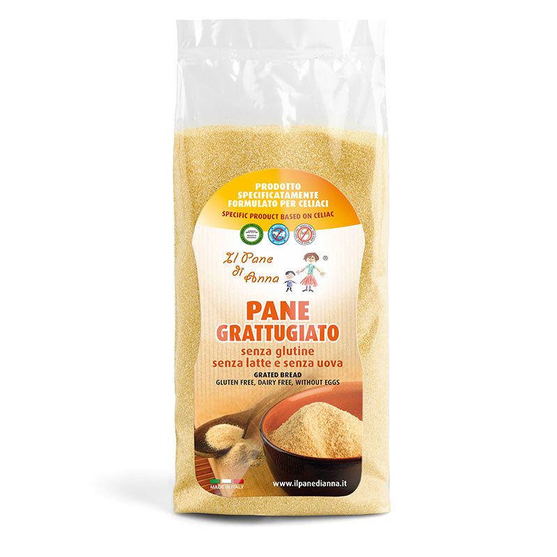 Il pane di Anna - Pane grattugiato, senza glutine 250gr Bottega senza Glutine