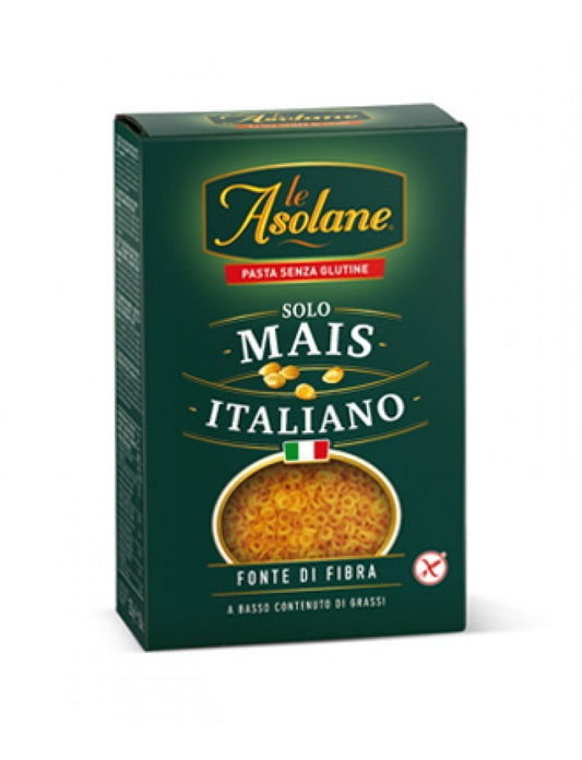 Le Asolane - Anellini, pasta senza glutine 250gr Bottega senza Glutine