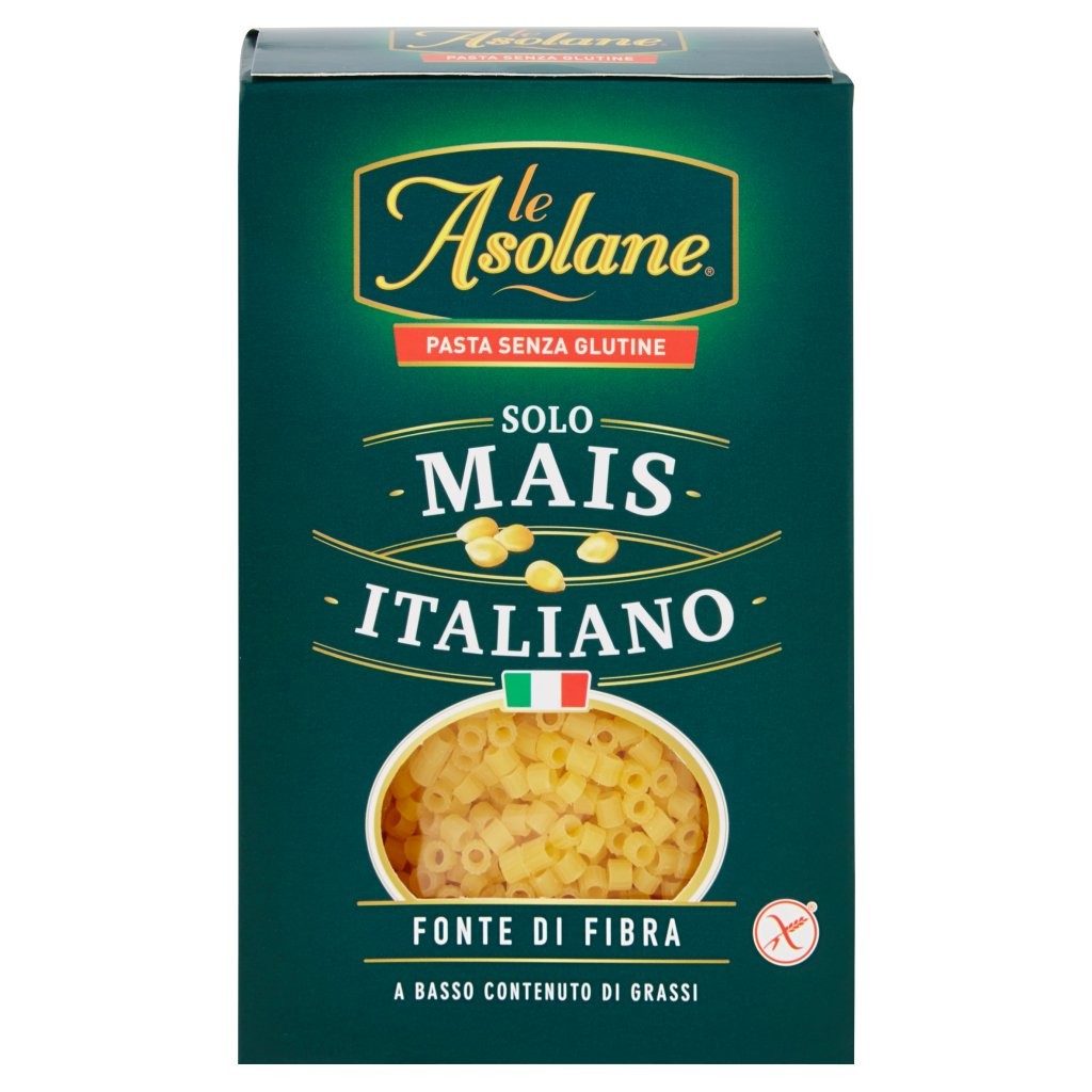 Le Asolane - Ditalini, pasta senza glutine 250gr Bottega senza Glutine