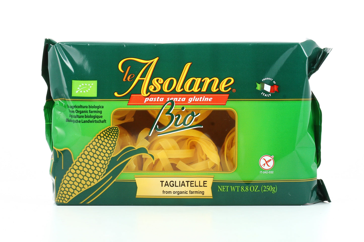 Le Asolane - Tagliatelle bio, pasta senza glutine 250gr Bottega senza Glutine
