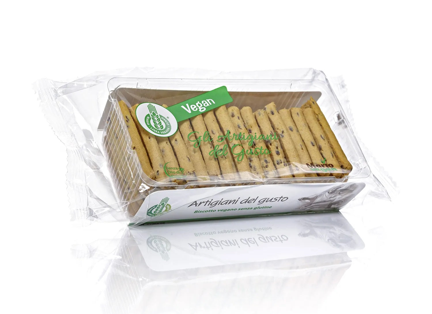 Mario Vegan - Biscotto vegano vaschetta senza glutine - 230gr Bottega senza Glutine