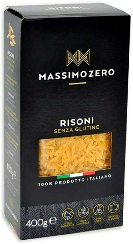 Massimo Zero - Risoni Pasta Senza Glutine - 400gr Bottega senza Glutine