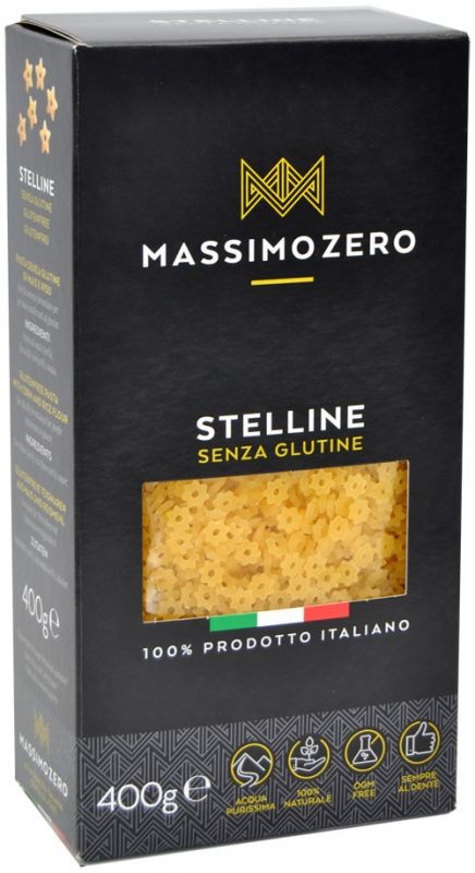 Massimo Zero Stelline Pasta Senza Glutine 400 gr Bottega senza Glutine