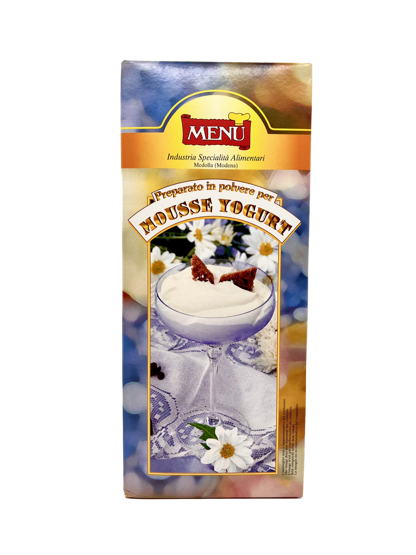 Menù - Preparato in polvere per Mousse yogurt, senza glutine - 750gr Bottega senza Glutine