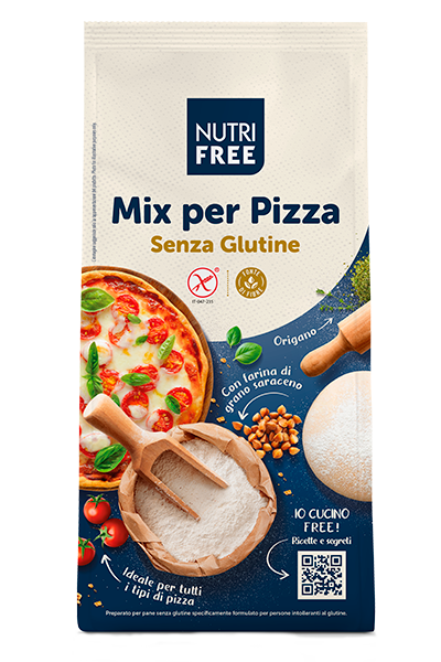 NT Food - Mix per pizza senza glutine - 1kg NT FOOD