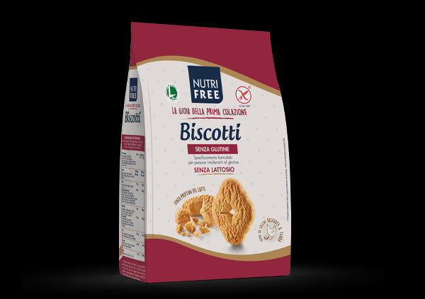 Nutri Free - Biscotti senza glutine, senza lattosio - 400 gr Bottega senza Glutine