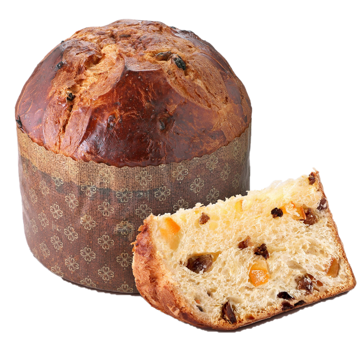 Zero+4 - Panettoncino senza glutine con Lievito Madre, uvetta e arancia candita – 100 g Giampaoli