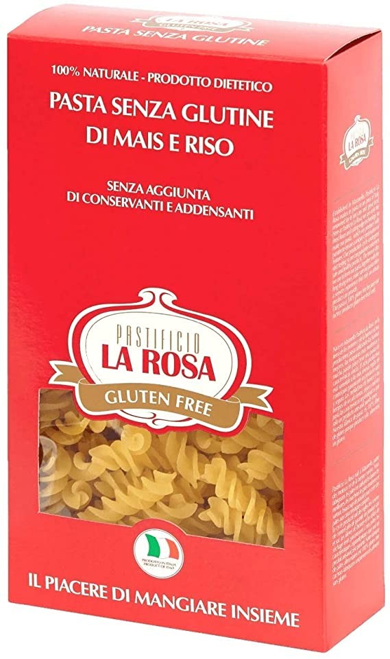 Pastificio La Rosa - Fusilli, pasta di mais e riso senza glutine - 500gr Bottega senza Glutine
