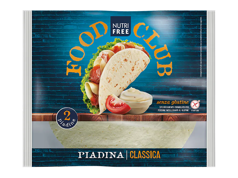 Nutrifree - Piadina con olio extra vergine di oliva - 200gr - scadenza prodotto 21/09/2024 FREEG