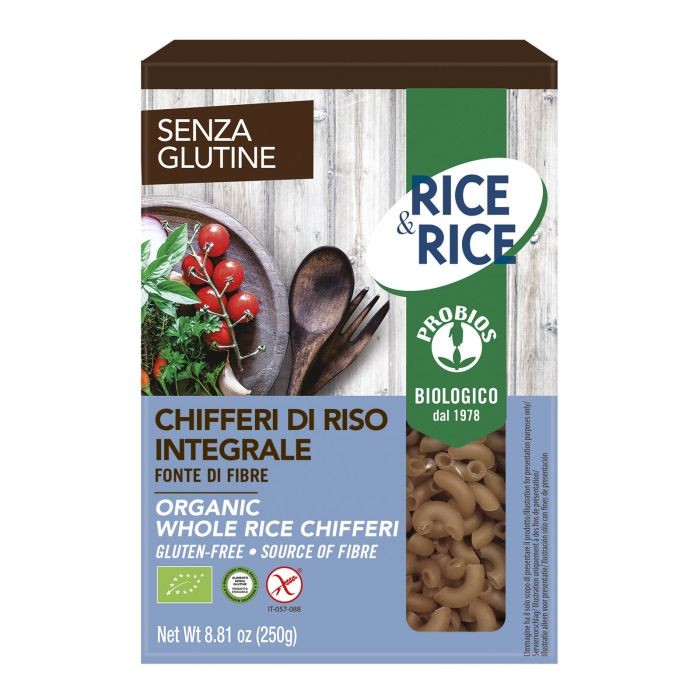 Probios - Chifferi di riso integrali Bio - 250gr Bottega senza Glutine