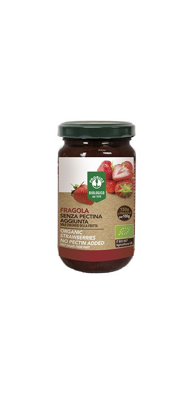 Probios - Composta di Fragole bio, senza Pectina Aggiunta - 220gr Bottega senza Glutine