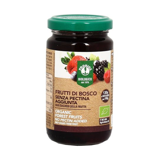 Probios - Composta di Frutti di Bosco bio, senza pectina aggiunta - 220gr Bottega senza Glutine