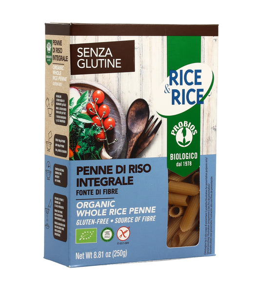 Probios - Penne di riso integrale bio senza glutine - 250gr Bottega senza Glutine