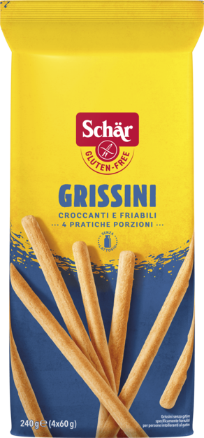 Grissini croccanti e friabili, crispy & tasty - Dr. Schar - 150g (3x50g) Dr Schar