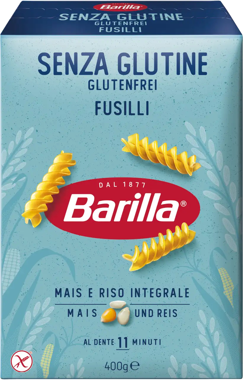 Barilla - Fusilli senza glutine - 400gr Barilla