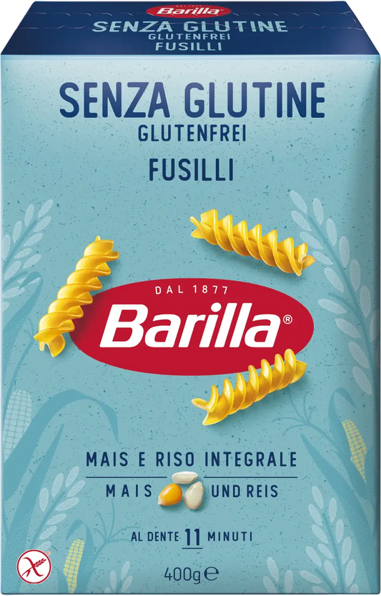 Barilla - Fusilli senza glutine - 400gr Barilla
