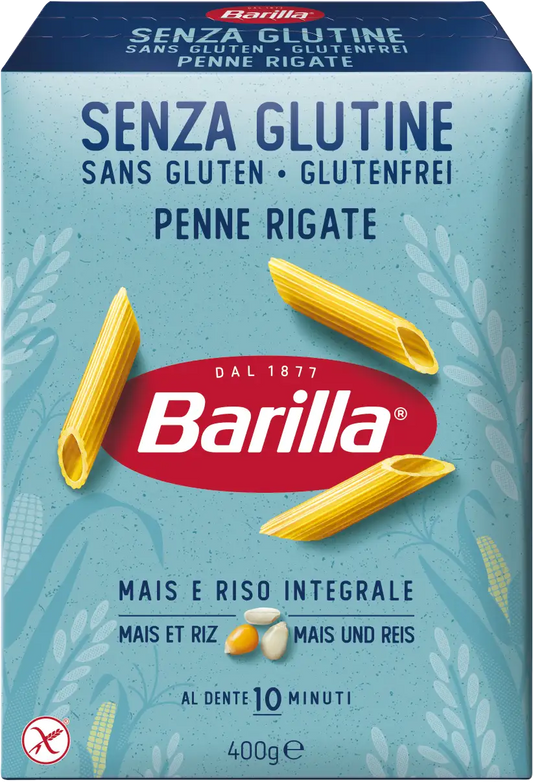 Barilla - Penne rigate senza glutine - 400gr Barilla